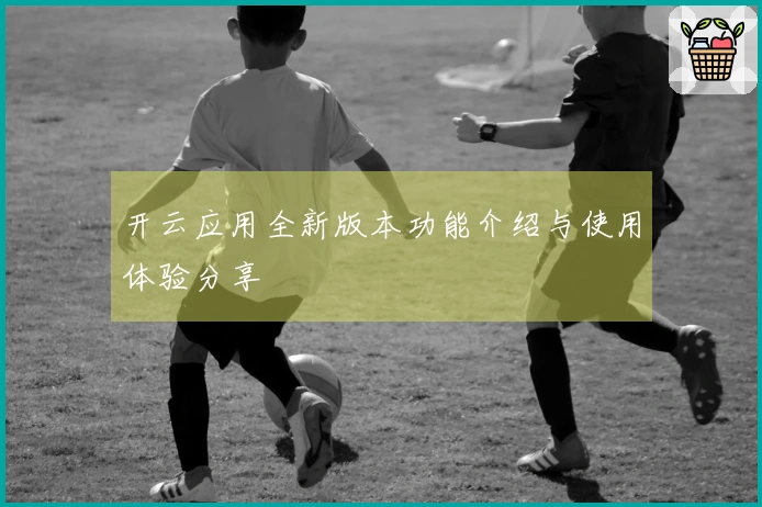开云应用全新版本功能介绍与使用体验分享